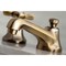 Kingston Brass KS4463BEX Essex 8" Widespread Bathroom Faucet, Antique Brass KS4463BEX - alternate 3